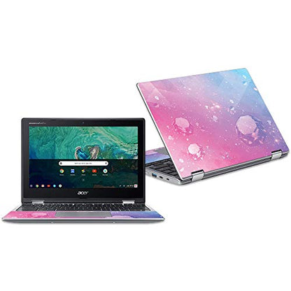 MightySkins Skin Compatible with Acer Chromebook Spin 11" CP311 - Pink Diamond | Protective, Durable, and Unique Vinyl Decal wrap Cover | Easy to Apply, Remove, and Change Styles | Made in The USA - color: Pink Diamond