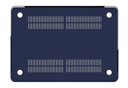 UESWILL Matte Hard Case Compatible with MacBook Pro (Retina, 13-inch, Early 2015/2014/2013/Late 2012), Model A1502 and A1425, NO CD ROM, NO Touch Bar + Microfibre Cleaning Cloth, Navy Blue - color: Navy Blue, size: MacBook Pro 13" Retina A1502/A1425