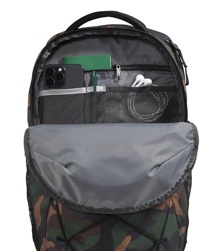 The North Face Jester Everyday Laptop Backpack, Blk Camo/Blk, OSFA | Commuter Daypack, Water Repellent, Laptop Sleeve - color: Tnf Black Camo/Tnf Black