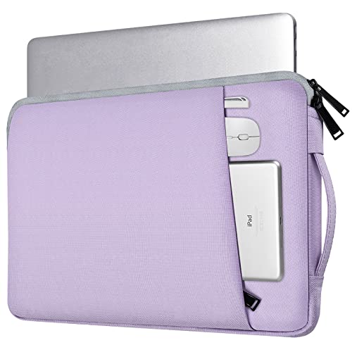 Laptop Case 15.6 Inch, Laptop Sleeve Computer Carrying Bag for HP Pavilion/Envy x360, Dell, ASUS VivoBook/ZenBook 15, HP Lenovo Samsung MSI Acer Chromebook Notebook Computer Case, Purple - color: Purple, size: 15-16 Inch