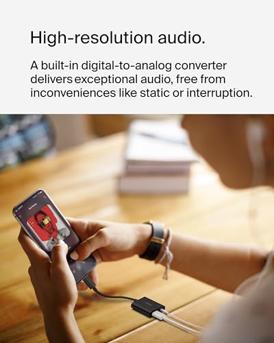 Belkin 20000mAh 30W USB-C Power Bank, Black | Fast charges iPhone, iPad, AirPods, Apple Watch, Galaxy S25, and laptops, USB-C Power Delivery, travel-friendly - color: Black, size: USB-C, style: 3.5MM AUX Audio + USB-C Charge