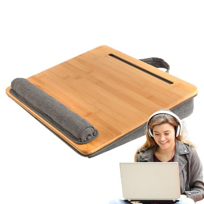 Laptop Desk Wrist Rest Design Office Organizers | Lap Desk for Laptop for Sofa Couch Car Work Table Office Bedroom Home