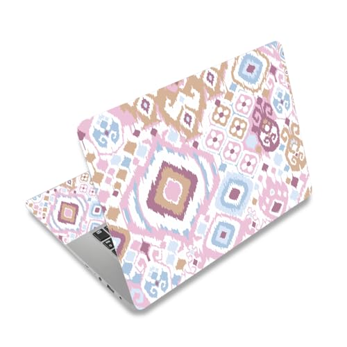 Laptop Skin Sticker Decal,12" 13" 13.3" 14" 15" 15.4" 15.6 inch Laptop Vinyl Skin Sticker Cover Art Protector Notebook PC (2 Wrist Pad Skins Included), Waterproof Removable, Cute Pink Abstract - color: Cute Pink Abstract