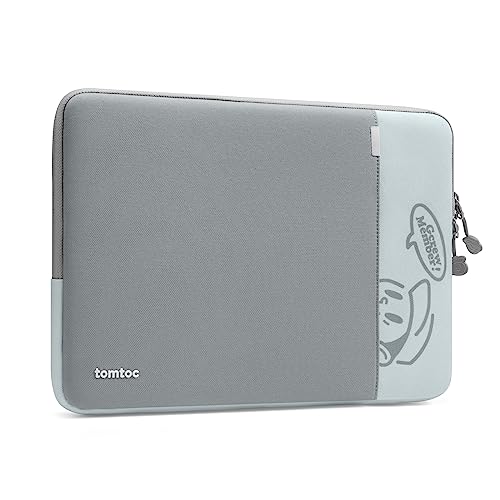 tomtoc 360° Protective Laptop Sleeve for 15-inch MacBook Air M5/A3448 2026 | M4/A3241, M3/A3114, M2/A2941, Water-Resistant Laptop Case Bag Fits 15" MacBook Pro A1990 A1707 & 15" Surface Laptop AI PC - color: Air Blue, size: 15-inch for New MacBook Air