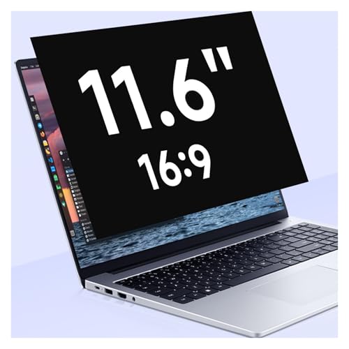 Removable Laptop Privacy Screen Anti Glare Blue Light Screen Protector 16:9 Aspect Removable Anti Glare Blue Light Filter Protector 15 in Computer(11.6inch/25.6x14.4 cm) - size: 11.6inch/25.6x14.4 cm