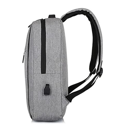Elonglin Laptop Backpack 15.6" Travel Business Work Bag Water Resistant Daypack with USB Charging Port Red - color: Red