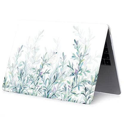 Case Compatible with MacBook Pro 13 inch 2012 2011 2010 2009 2008 Release with CD-ROM, Plastic Hard Shell Cover & Sleeve Bag & Keyboard Cover Skin for MacBook Pro 13 A1278,Leaves - color: Leaves, size: A1278(Pro 13 w/CD-ROM 2008-2012)