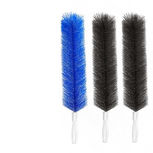 Fan Cleaning Brush, Bendable Dust Remover for AC Vent Grilles, Window Tracks, Keyboards and Narrow Spaces (3)