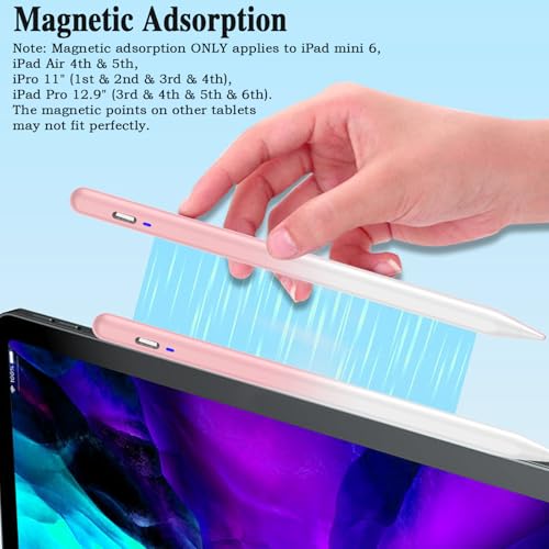 Stylus Pen for Android Tablet,Tablet Pencil for iOS/Android,Stylus Pen for iPhone/Samsung/Huawei/Vivo/Lenovo/Pixel and Other Android Smartphones and Tablets-Gradient Pink - color: Gradient Pink