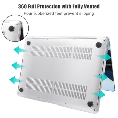 for with MacBook Pro 14 inch Case 2026-2021 M5 M4 M3 M2 M1 Pro/Max A3426 A3427 A3434 A3112 A3401 A2918 A2992 A2779 A2442, Hard Shell with Keyboard Cover+Protective Film, Cute ﻿ - color: Cute