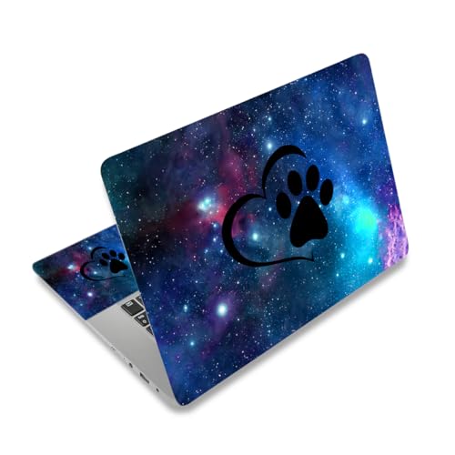12.1 13 13.3 14 15.4 15.6 Inches Laptop Skin Sticker Decal Universal Vinyl Netbook Sticker Reusable Notebook PC Art Decal Protector Cover, Waterproof & Scratch-Resistant (Love's Dog Claw) - color: Love's Dog Claw