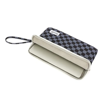 Canvaslife 13.3-Inch Laptop Case, Shockproof, Waterproof and Protective Travel Sleeve for MacBook Air, MacBook Pro, HP, Lenovo, Dell Inspiron 13-13.3-Inch Notebooks (Black Checker) - color: New Black Checker, size: 13 inch/13.3 inch