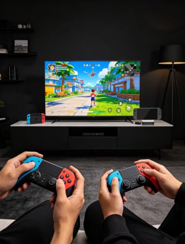 MVIIOE Switch 2 Dock for Nintendo Switch 2/OLED/Original Switch, Upgraded Docking Station with Ethernet, HDMI 2.0 4K 60Hz, 3 USB & PD Fast Charge, YouTube Supported - size: SWITCH 2
