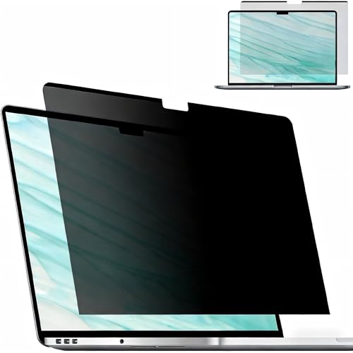 Magnetic Privacy Screen for MacBook Air 13.6/13 Inch (2022-2026, M2, M3, M4, M5), Removable Matte Laptop Privacy Screen Anti Glare Blue Light Filter - Anti-Spy for Mac 13in Protector - size: MacBook Air 13.6 Inch (2022-2026)