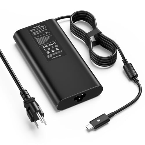 90W USB C Laptop Charger Compatible with Dell XPS 13 9365/9360/ 9370/7390/ 9300/9310/ 9320; Latitude 5400/5410/ 7300/7310/ 7400/7410; Inspiron 13/14/15 Type-C PD Fast Power Adapter