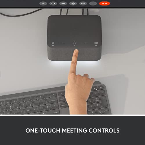Logitech - Logi Dock, All-in-One USB C Laptop Docking Station, Speakerphone, Noise Canceling Mics, Bluetooth, HDMI, for Windows/macOS, Certified for Microsoft Teams Graphite - color: Graphite, style: Microsoft Teams