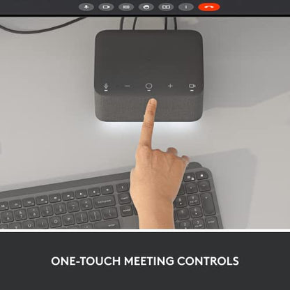 Logitech - Logi Dock, All-in-One USB C Laptop Docking Station, Speakerphone, Noise Canceling Mics, Bluetooth, HDMI, for Windows/macOS, Certified for Microsoft Teams Graphite - color: Graphite, style: Microsoft Teams