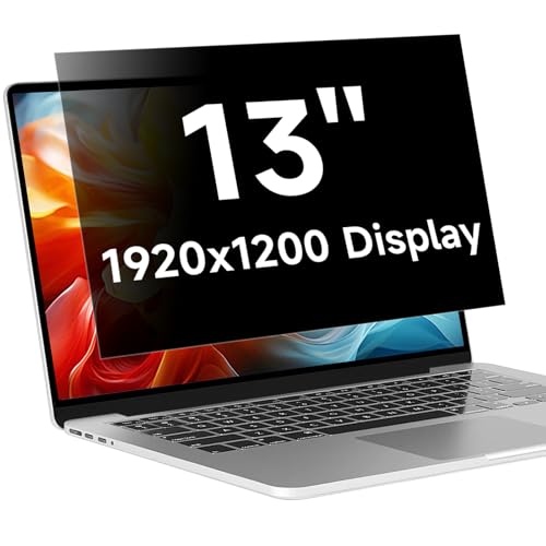 13.3 Inch 1920x1200P (16:10) Laptop Privacy Screen Filter, Anti Blue Light Glare & Anti Scratch Computer Privacy Shield, Not for 13" with 16:9 Aspect Ratio Laptop - size: 13.4 inch with 16:10 aspect ratio laptops