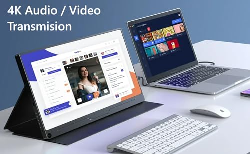 USB C to USB C High Speed Data Transfer Video Monitor Docking Station Cable | USBC to USBC Cord for MacBook, Laptop, PC, HP, MNN, KYY, ARZOPA, InnoView, UPERFECT c-Force ReHisk, ViewSonic VisionOwl, Etc