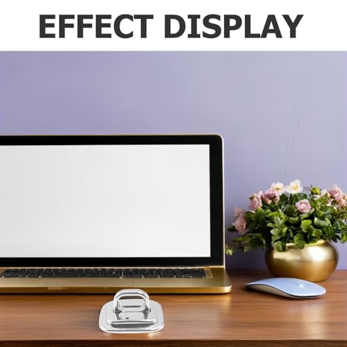 Multi-Model Compatible Laptop Cable Lock Anchor Security Plate Desk Mount Anchor for Laptop Locks