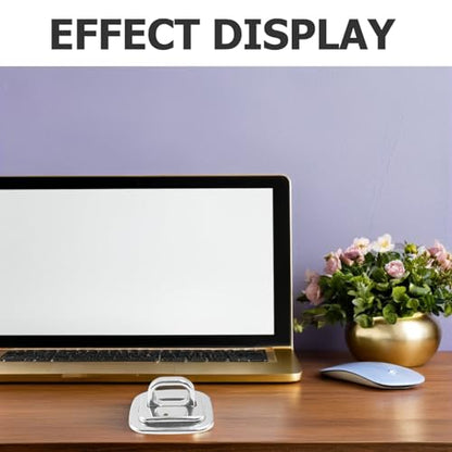 Multi-Model Compatible Laptop Cable Lock Anchor Security Plate Desk Mount Anchor for Laptop Locks