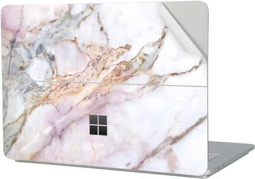 Ultra Thin Protective Cover Skin Decal Sticker for 2023 Microsoft Surface Laptop Studio 2, Easy Apply, Anti-Scratch, Residue Free Vinyl Skin [Cracked Marble] - color: Cracked Marble, size: Surface Laptop Studio 2