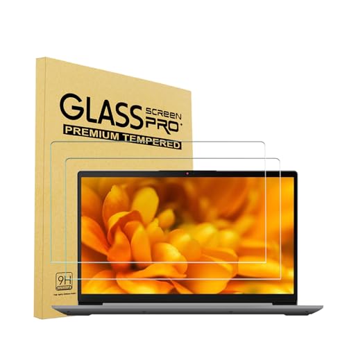 i-Tensodo 2 Pack Tempered Glass Screen Protector for 15.6" Lenovo IdeaPad 1/1i, IdeaPad 3,IdeaPad 5/5i, Yoga 7 7i 15.6, Flex 5 15.6, Legion 5 15.6, Thinkpad 15.6 Inch Aspect Ratio 16:9, 9H - color: Tempered Glass