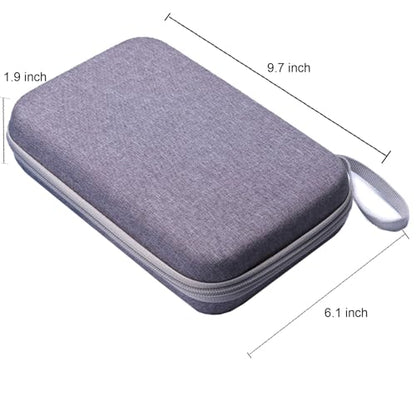 Hard Carrying Case Travel Portable Protective Bag Compatible with KOOSMILE Mini Laptop 8 inch Tablet, XK01 XK01 TP XK01 Plus Foldable Wireless Keyboard (Case Only)