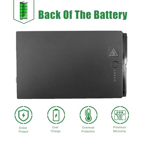6WVHD 451-BDDY Laptop Battery Replacement for Dell Latitude 7230 Rugged Extreme Tablet T06H T06H001 Pro Rugged 12 Tablet RA02260 Series FNW8F 0VDDJY VDDJY 0JM6CX JM6CX 7.6V 35.6Wh 4457mAh - size: 11.2*4.3*1.0inch 6WVHD