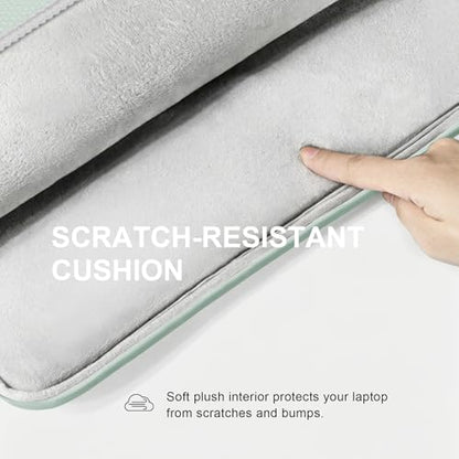 Lacdo Chromebook Case 11 Inch Laptop Sleeve for 11 Inch Acer HP Lenovo Dell Samsung ASUS Chromebook Spin 3 11, 13 inch New Surface Pro 11 Copilot+PC / 10 9 8 X, 11.6" MacBook Air Computer Bag, Green - color: Green, size: 11-11.6 Inch