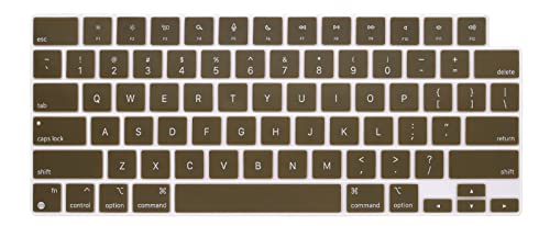 Se7enline Compatible with MacBook Keyboard Cover Skin for Mac Neo & Air 13/15 & Pro 14/16 inch (M5 M4 M3 M2 M1 A18) 2026/2025/2024/2023/2022/2021 Silicone Waterproof Dustproof Durable,Avocado Green - color: Avocado Green