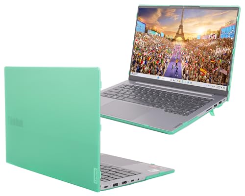 mCover Case ONLY Compatible for 2023~2025 14" Lenovo ThinkBook 14 G6 / G7 Series Windows Notebook PC (NOT Working with Other Lenovo Models) - Green - color: Green