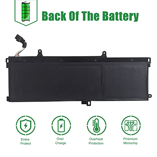 02DL012 L18M3P71 SB10K97650 Battery Replacement for Lenovo ThinkPad T15 T590 P53S P15S Series 02DL011 L18L3P71 SB10K97649 L20D3P71 SB10T83156 SB10T83157 SB10W51924 SB10W51930 SB10W51931 - size: 13.4*5.5*1.1inch 02DL012