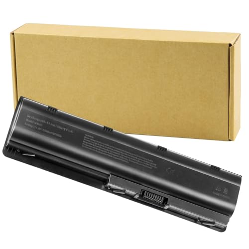 Futurebatt New Spare Battery fit HP 593553-001 593554-001 636631-001 593550-001 593562-001 586007-851 HSTNN-Q62C HSTNN-CBOW HSTNN-IB0N HSTNN-IB0X MU06 MU09 Pavilion G7 G6 G4 - size: Cq42 8.9 3.2 1.4 in