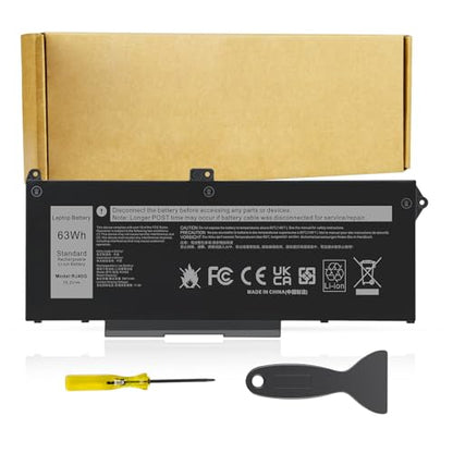 RJ40G Laptop Battery Replacement for Dell Latitude 14 5420 Latitude 15 5520 Precision 15 3560 Series Laptop 01K2CF 075X16 WY9DX P137G P137G001 P104F P104F001 0WK3F1 0M3KCN 005R42 F3T9T 7RV10 - size: RJ40G 10.83*5.12*0.73in