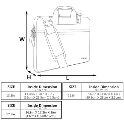 Hseok Laptop Shoulder Bag 15 15.6 16 Inch Briefcase,Compatible MacBook Pro/Neo 16",MacBook Air/Pro 15,XPS 15/16 and most 15.6-16 and Most 15-16 Notebooks,Spill-Resistant Handbag,Dark Gray & Gray - color: Dark Gray & Gray, size: 15-16 inch
