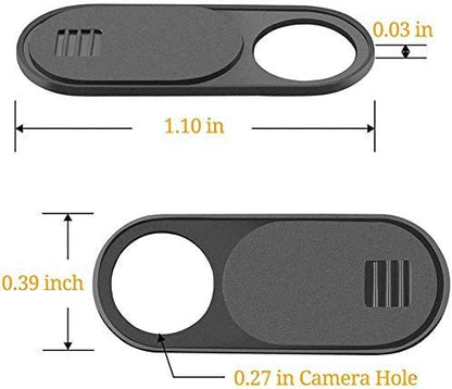 LUC Webcam Cover Slide, 6 Pack Ultra-Thin Laptop Web Camera Cover, Compatible with MacBook, Laptop, PC, Computer, iMac, iPad, Protect Privacy and Security