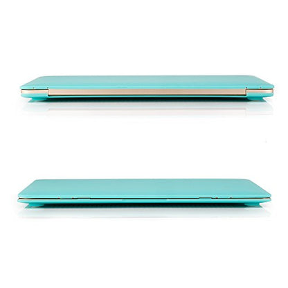 RUBAN Case Compatible with MacBook 12 Inch A1534 - Slim Snap On Hard Shell Protective Cover and Keyboard Cover, Turquoise - color: Turquoise