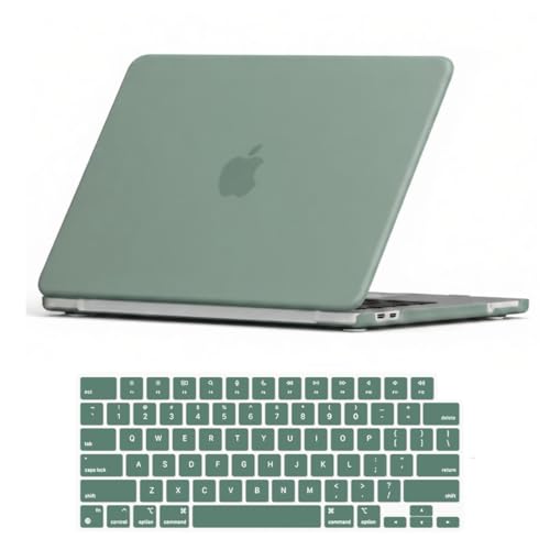 Se7enline for MacBook Neo Case 13 inch 2026 Model A3447,Midnight Green | Hard Shell Laptop Case Washable Keyboard Cover Skin Anti-Scratch Anti-Drop Heat Dissipation Full Port Access Slim Lightweight - color: Midnight Green, size: 13 Inch