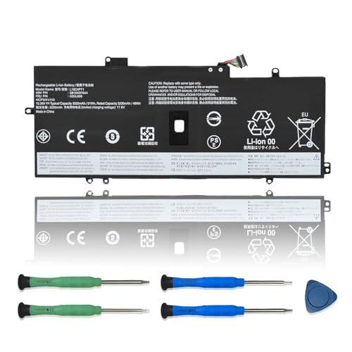 L18C4P71 L18L4P71 L18M4P72 Laptop Battery Replacement for Lenovo ThinkPad X1 Yoga 4th 5th Gen/X1 Carbon 7th 8th Gen Series SB10K97643 02DL006 02DL005 02DL004 SB10K97642 SB10K97644 15.4V 51Wh - size: 9.72*3.68*0.24inch L18L4P71