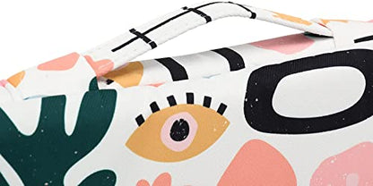 360° Protective Laptop Sleeve Case Bag with 3 Pockets,Handle,Luggage Strap for MacBook Pro 14 inch and 14 inch-14.4 inch Screen Laptop (Garden) - color: Garden(3 pockets), size: 14 inch-14.4 inch