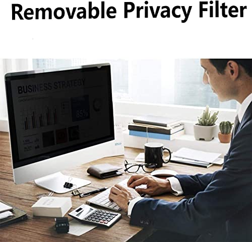 [2 Pack] Computer Screen Privacy Shield 27 inches for Widescreen Computer Monitor – Date Protection for Desktop Computer Security – Anti-Glare, Anti-Scratch, Blocks 96% UV–16:9 Aspect Ratio