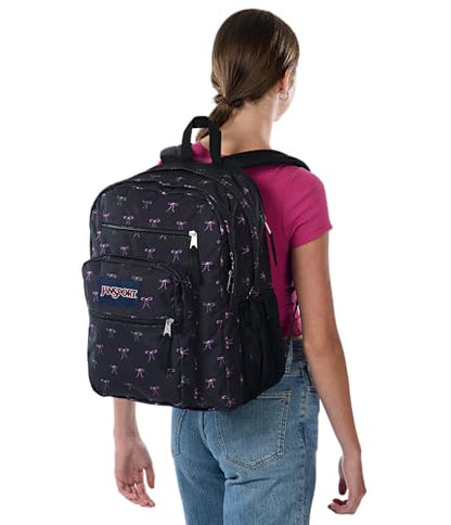 JanSport Laptop Backpack - Computer Bag with 2 Compartments, Ergonomic Shoulder Straps, 15” Laptop Sleeve, Haul Handle - Bad Bows - color: Bad Bows