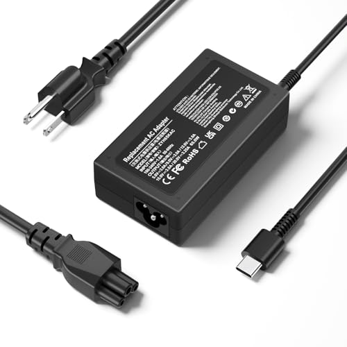 20V 3.25A 65W USB C Laptop Charger for HP, Compatible with HP Laptop Charger EliteBook 830 835 840 845 860 865 640 650, for Spectre x360, Pavilion, Envy, Chromebook Power Cord Adapter Supply