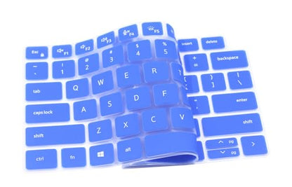 Silicone Keyboard Cover Skin Compatible for Dell Latitude 5440 5430 5431 5420 14", Dell Latitude 14" 7440 7430 7420 7410, Dell Latitude 14" 9000 9420 9430, Dell Latitude 9520 9510 7520 15.6" (Blue) - color: Blue
