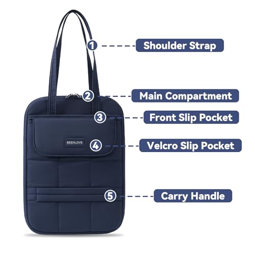 Puffy Laptop Sleeve for MacBook Pro/Air M4/M3/M2/M1 (2024-2019), iPad Pro/Air/Mini - color: Navy Blue