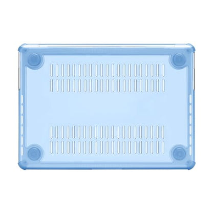 MOSISO Compatible with MacBook Pro 14 inch Case M5 M4 M3 M2 M1 2026-2021 | 3 in 1 Kit Anti-Crack Hard Shell with TPU Bumper, A3427 A3426 A3434 A3112 A3185 A3401 A2918 A2992 A2779 A2442, Air Blue - color: Air Blue