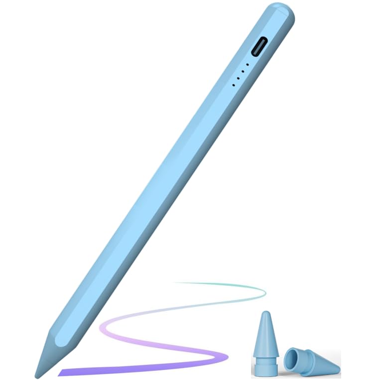 Stylus Pen Android for AMZ HD 10/Max 11 Compatible with Samsung/Lenovo Android Tablets S Pen(Blue) - color: Blue