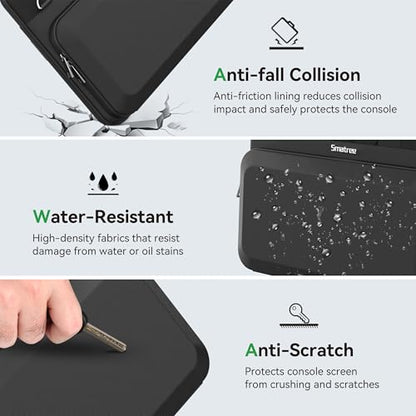 Smatree CityShield Laptop Shoulder Case for 14inch ExpertBook B2 | for 15.6-16inch ASUS Zenbook 15/Pro 15 OLED/S16 Copilot+,Vivobook 16 Flip/S 15 Copilot+,ROG Zephyrus G15/ROG Flow X16(MC04)