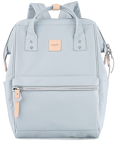 Himawari Laptop Backpack for Women & Men - Travel & Business Backpack With USB Charging Port, Water Resistant, College & Doctor Bag (Light Blue, Regular) - color: 1881-light Blue, size: Standard